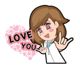 Irene Puffy Cheek Girl 01 (Eng) sticker #8102224