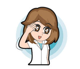 Irene Puffy Cheek Girl 01 (Eng) sticker #8102226