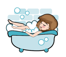 Irene Puffy Cheek Girl 01 (Eng) sticker #8102233