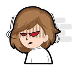 Irene Puffy Cheek Girl 01 (Eng) sticker #8102234