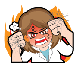 Irene Puffy Cheek Girl 01 (Eng) sticker #8102235