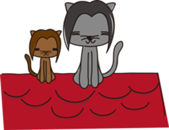 Little bar's cat sticker #8131954