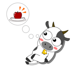 Funny cow Sticker sticker #8177708