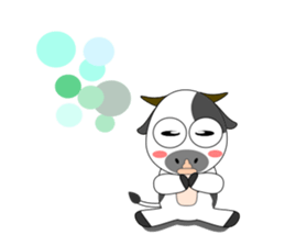 Funny cow Sticker sticker #8177710