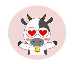 Funny cow Sticker sticker #8177716