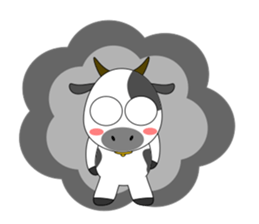 Funny cow Sticker sticker #8177717