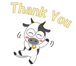 Funny cow Sticker sticker #8177718