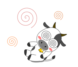 Funny cow Sticker sticker #8177720