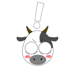 Funny cow Sticker sticker #8177723
