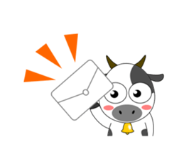 Funny cow Sticker sticker #8177733