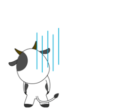 Funny cow Sticker sticker #8177734