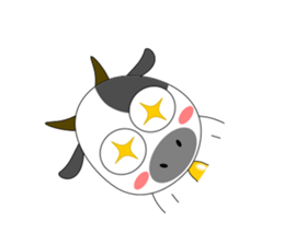 Funny cow Sticker sticker #8177740