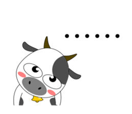 Funny cow Sticker sticker #8177744