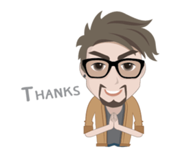 Moong Ming Hipster (E) sticker #8190313