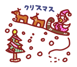 BEST DUCK GIRLS Christmas New Year sticker #8212179