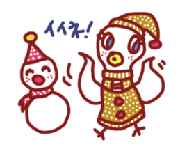 BEST DUCK GIRLS Christmas New Year sticker #8212182