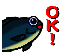 Let's go to the sea fishing! sticker #8405793