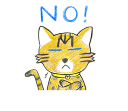 001_Bengal Cat Sticker(Handwriting) sticker #8633277