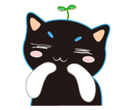 A Cat Named Moemoeme Shirokuroneko 2 sticker #8870096