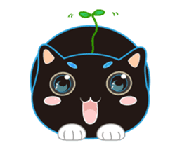 A Cat Named Moemoeme Shirokuroneko 2 sticker #8870102