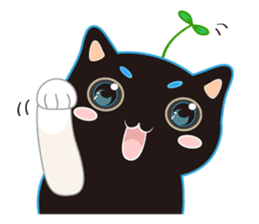 A Cat Named Moemoeme Shirokuroneko 2 sticker #8870103