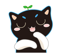 A Cat Named Moemoeme Shirokuroneko 2 sticker #8870104