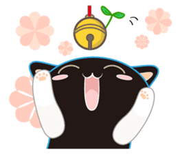 A Cat Named Moemoeme Shirokuroneko 2 sticker #8870105