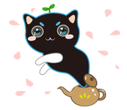 A Cat Named Moemoeme Shirokuroneko 2 sticker #8870112