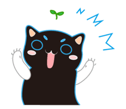 A Cat Named Moemoeme Shirokuroneko 2 sticker #8870113