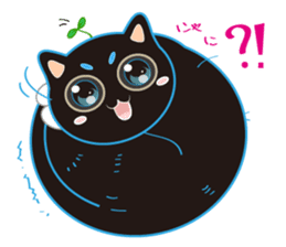 A Cat Named Moemoeme Shirokuroneko 2 sticker #8870131
