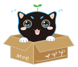 A Cat Named Moemoeme Shirokuroneko 2 sticker #8870133