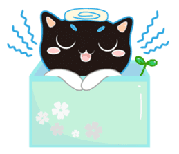 A Cat Named Moemoeme Shirokuroneko 2 sticker #8870134