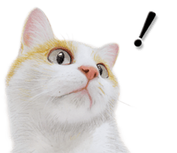 Lovely cat sticker! sticker #8886908