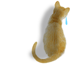 Lovely cat sticker! sticker #8886935