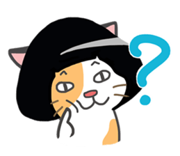 LIKE A MUSHROOM CAT sticker #8943386