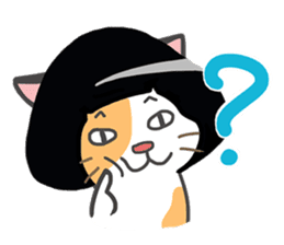 LIKE A MUSHROOM CAT sticker #8943386