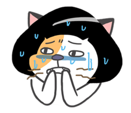 LIKE A MUSHROOM CAT sticker #8943387