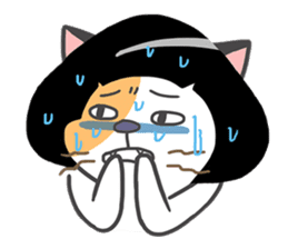 LIKE A MUSHROOM CAT sticker #8943387