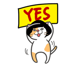 LIKE A MUSHROOM CAT sticker #8943390