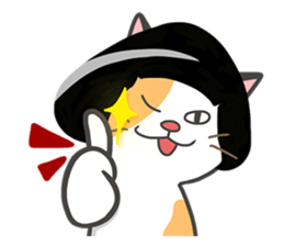 LIKE A MUSHROOM CAT sticker #8943393