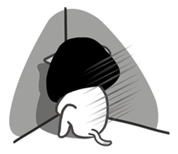 LIKE A MUSHROOM CAT sticker #8943394