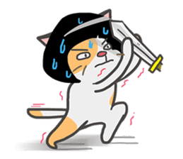 LIKE A MUSHROOM CAT sticker #8943399