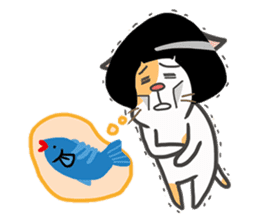 LIKE A MUSHROOM CAT sticker #8943401