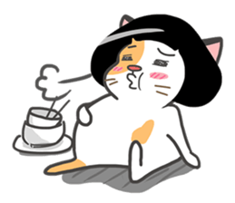 LIKE A MUSHROOM CAT sticker #8943402