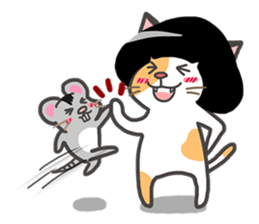 LIKE A MUSHROOM CAT sticker #8943405