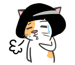 LIKE A MUSHROOM CAT sticker #8943409