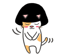 LIKE A MUSHROOM CAT sticker #8943412