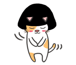 LIKE A MUSHROOM CAT sticker #8943412