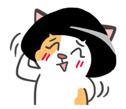 LIKE A MUSHROOM CAT sticker #8943413