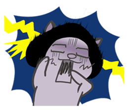 LIKE A MUSHROOM CAT sticker #8943414